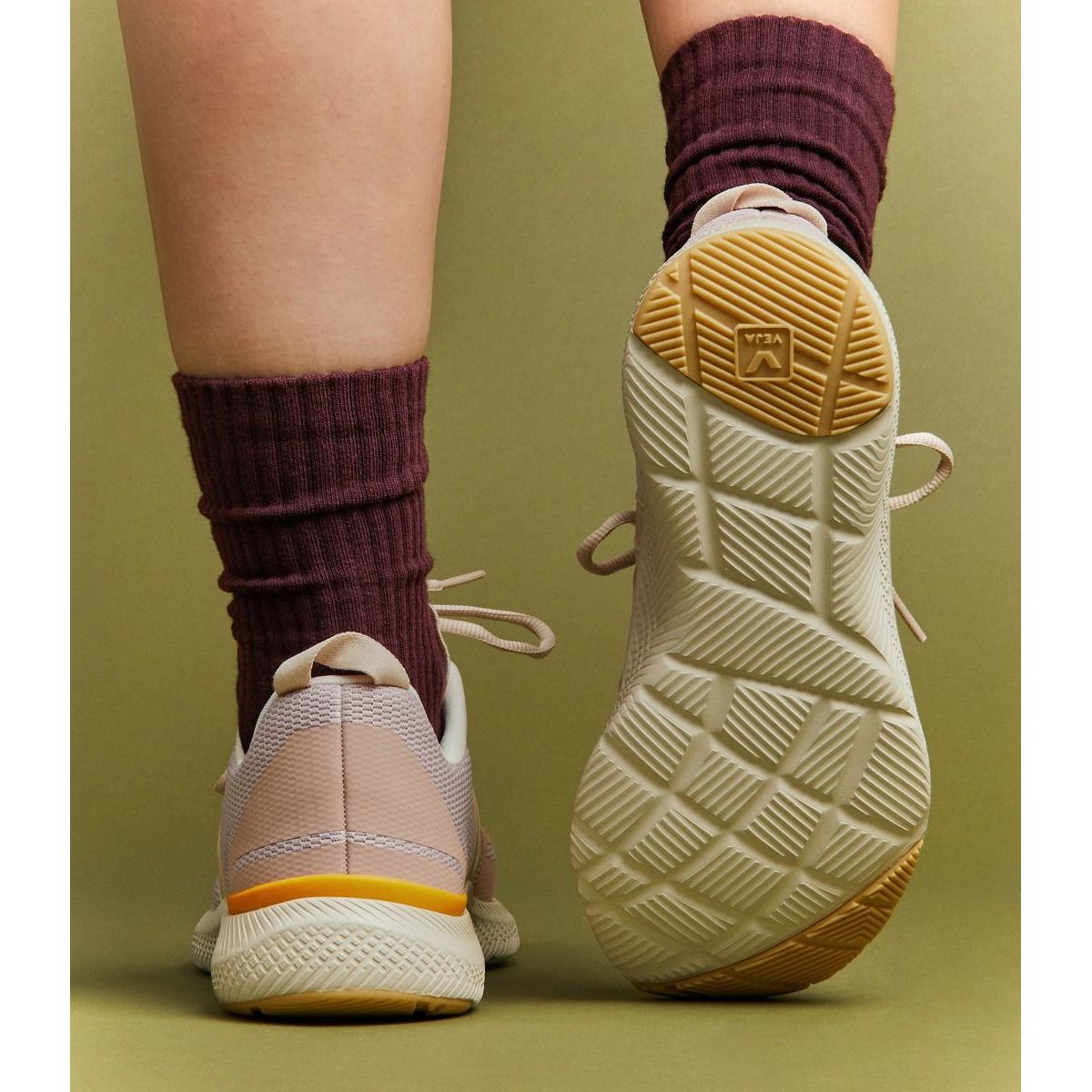 Veja Women's Impala Engineered Mesh Sneakers in Parme Sable | Vegan Leather & Sustainable Shoes for Running, Walking & Casual Wear