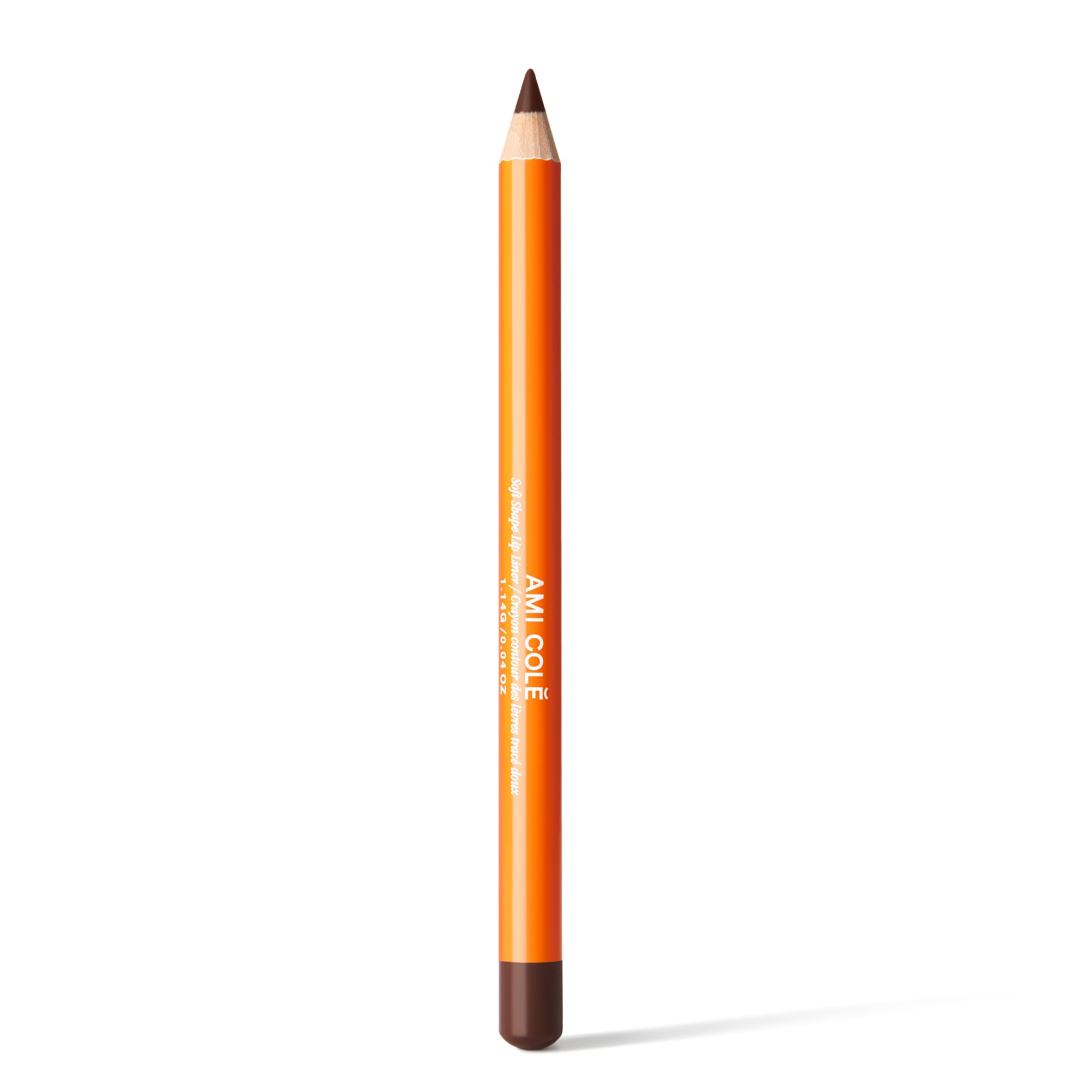 AMI COLÉ Soft Shape Lip Liner - Cafe Touba Shade | Long-Lasting & Creamy Lip Pencil for Precise Definition | Perfect for Everyday Wear & Night Out Makeup