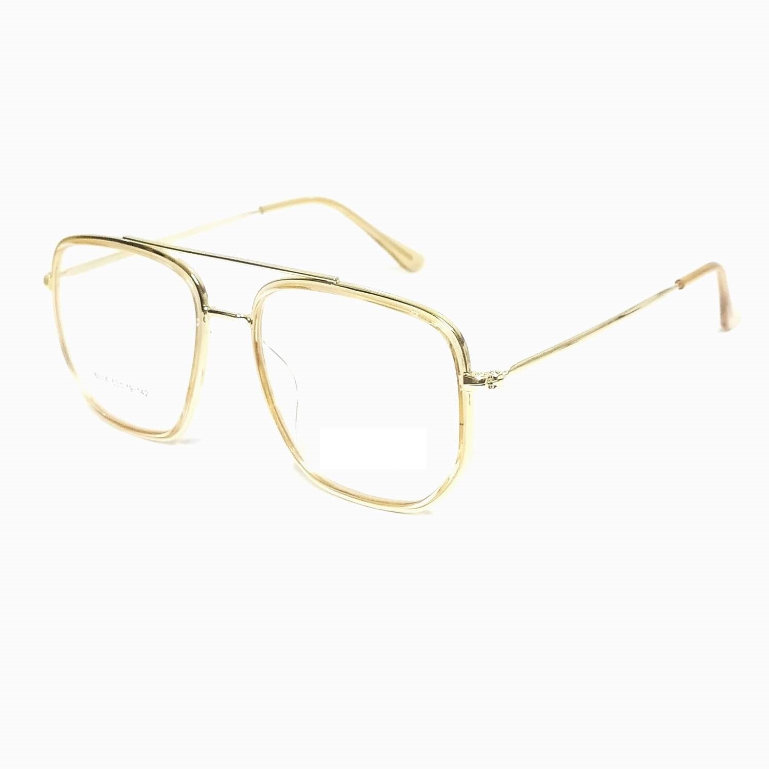 Trendy Aviator Bifocal Multifocal Progressive Full Frame Prescription Eyeglasses for Men & Women - Perfect for Reading, Driving & Computer Work