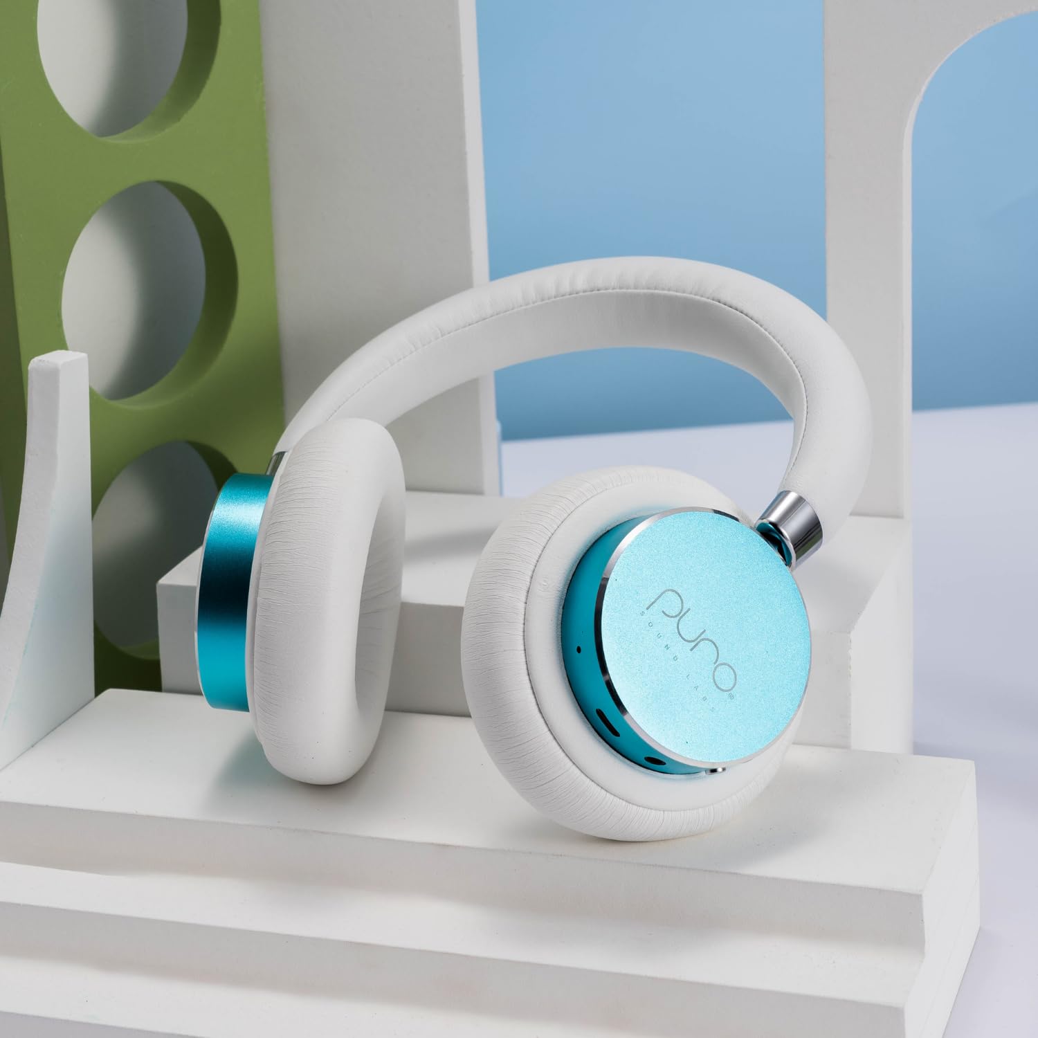 Puro Sound Labs BT2200s Plus Volume Limited Kids’ Bluetooth Headphones - Safe Wireless Headset for Children with 85dB Volume Limit, Lightweight & Comfortable (Teal) - Perfect for School, Travel, and Online Learning