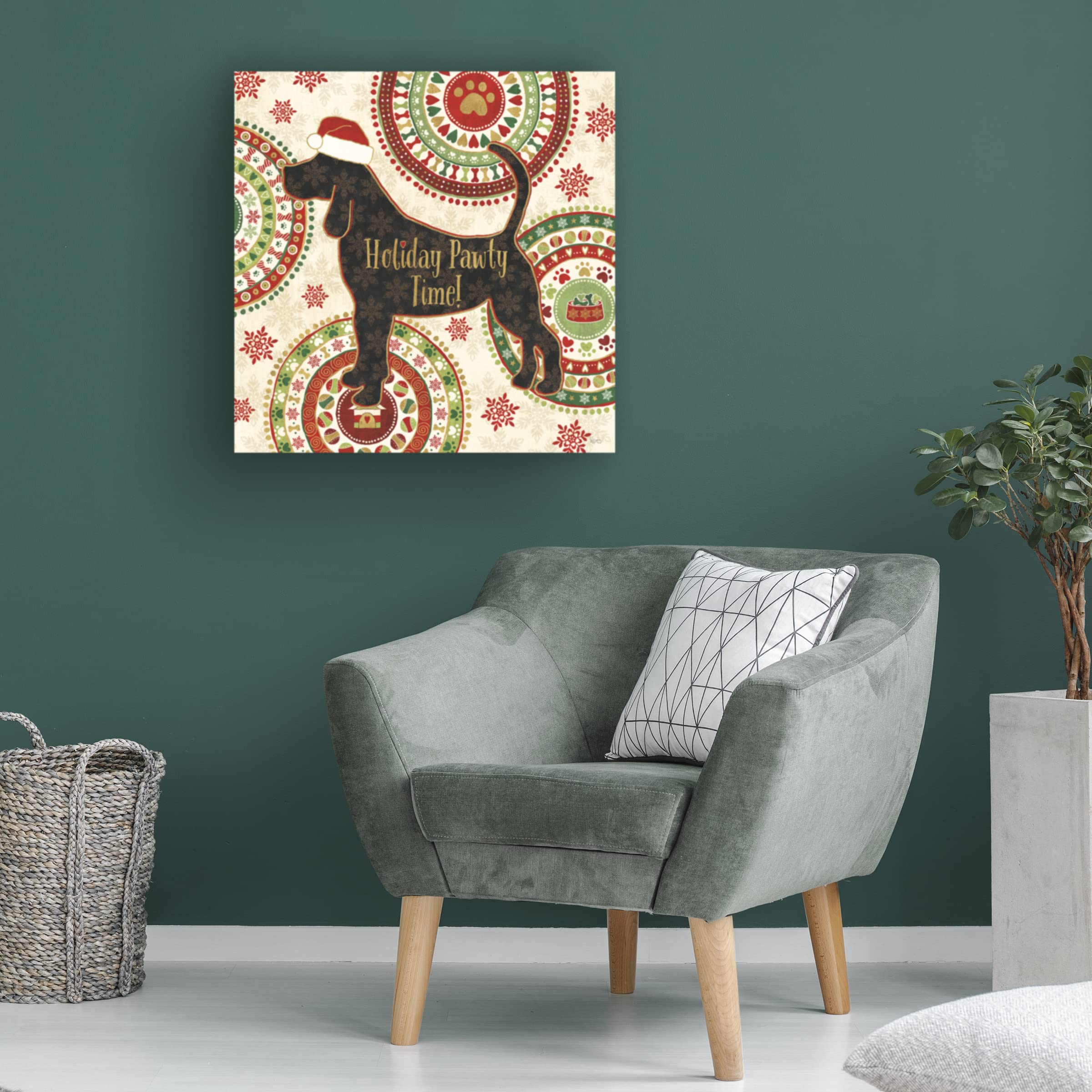 Trademark Fine Art 'Bee and Bee I' Canvas Art Print by Katie Pertiet - Vibrant Nature Wall Decor for Living Room, Bedroom & Office