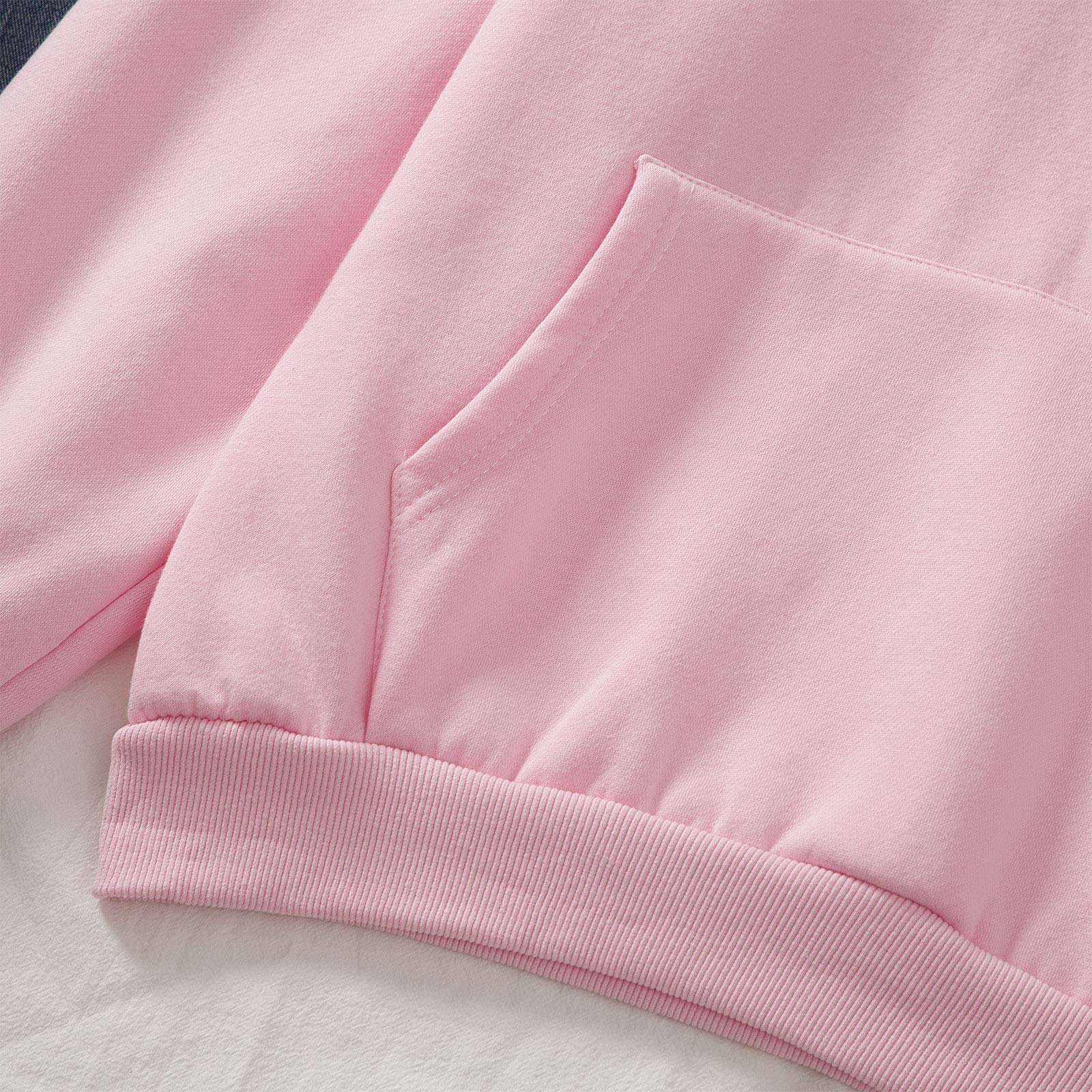 KEEVICI Women's Cute Strawberry Milk Hoodie - Korean Harajuku Style Cotton Loose Long Sleeve Kawaii Sweatshirt with Pockets | Casual Streetwear, Anime Cosplay, Cute Outfit for Daily Wear