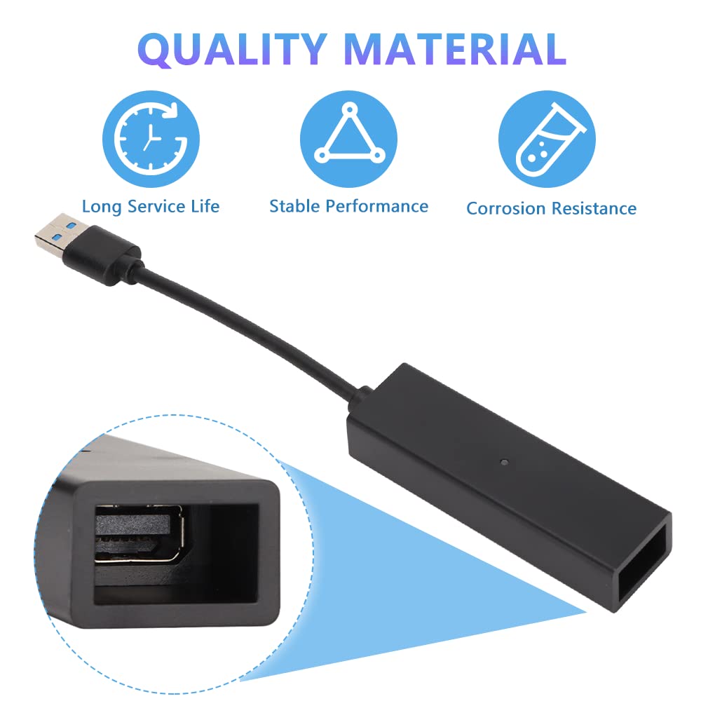 PS5 Camera Adapter for PSVR - PS4 to PS5 Converter Cable | Compatible with PlayStation 5 Console & Virtual Reality Headset | Perfect for Gaming Setup & VR Experience