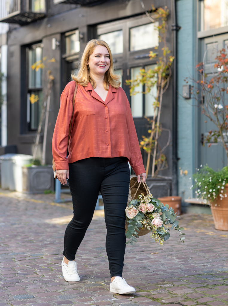 The Avid Seamstress - Premium Everyday Shirt for Women | Comfortable & Stylish Cotton Top for Work, Casual & Weekend Wear