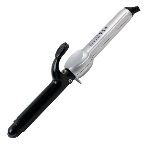Vidal Sassoon 1 Inch Digital Tourmaline Ceramic Curling Iron for Salon-Quality Hair Styling - Perfect for Waves, Curls & Smoothing at Home or Professional Use