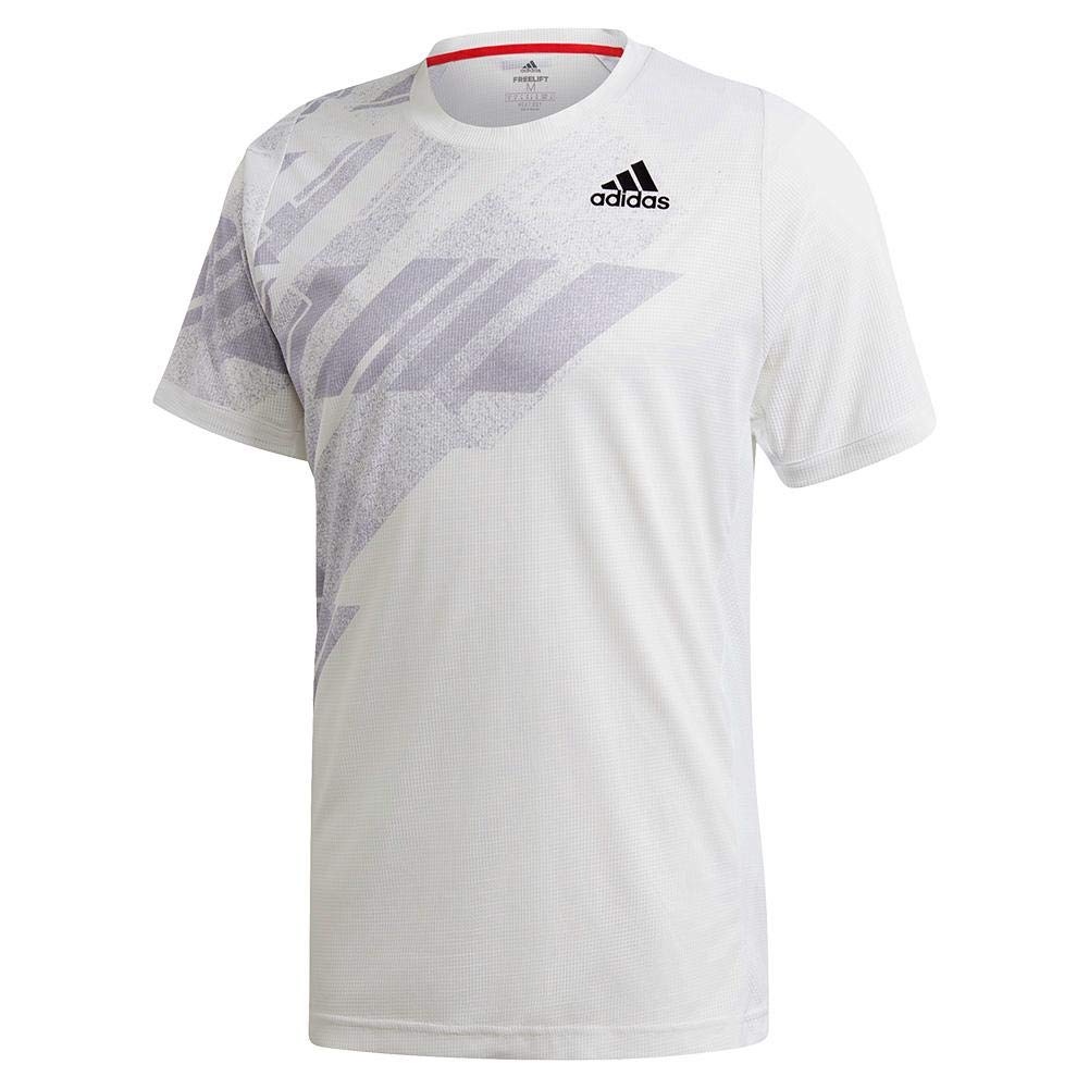 Adidas Men's Freelift Printed T-Shirt - Heat.RDY Moisture Wicking Athletic Tee for Running, Gym & Outdoor Sports