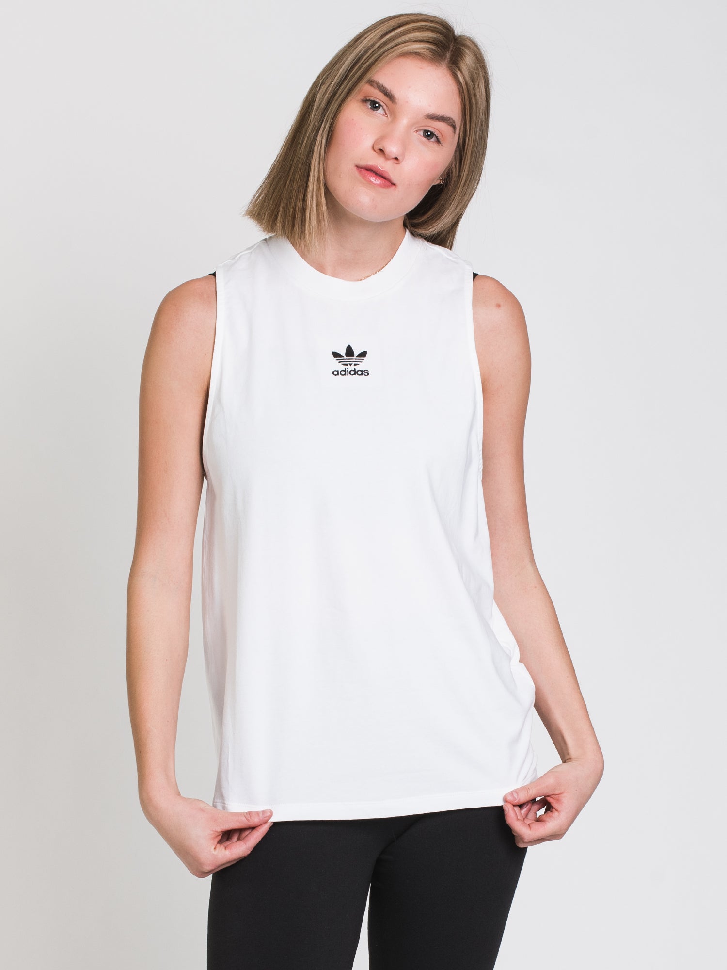 Adidas Adicolour Tank Top for Women & Men - Breathable, Lightweight, Quick-Dry Activewear - Perfect for Gym, Running, Yoga & Summer Outfits