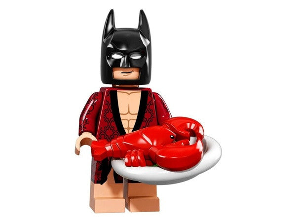 LEGO Batman Movie Series Lobster Lovin Batman Minifigure - Collectible Superhero Toy for Kids & Adults - Perfect for Display, Play & Gifts