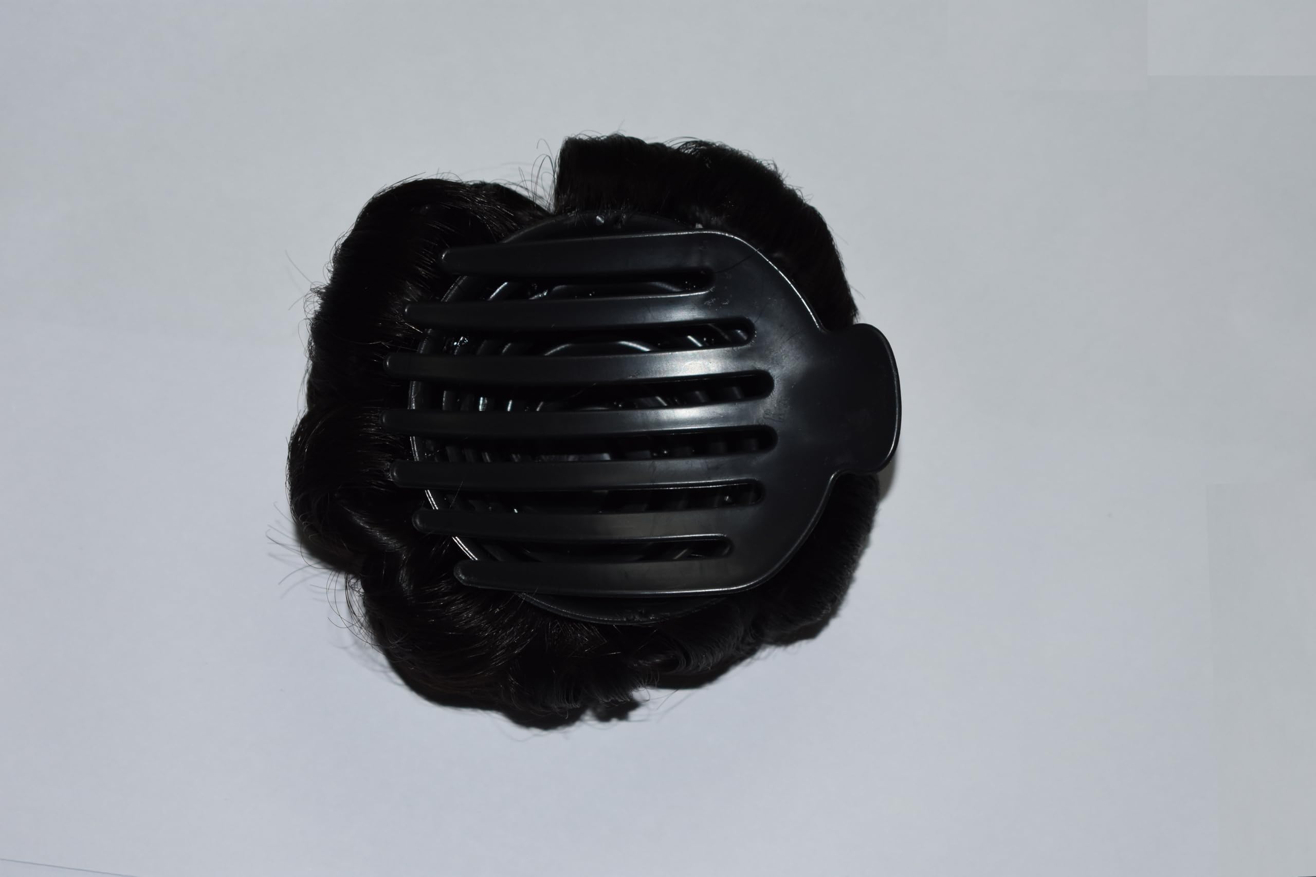 Natth Women's Clip-in Hair Extension & Hair Bun Clutch - Natural Brown | Easy-to-Use Hair Accessories for Women & Girls | Perfect for Parties, Weddings & Everyday Styling