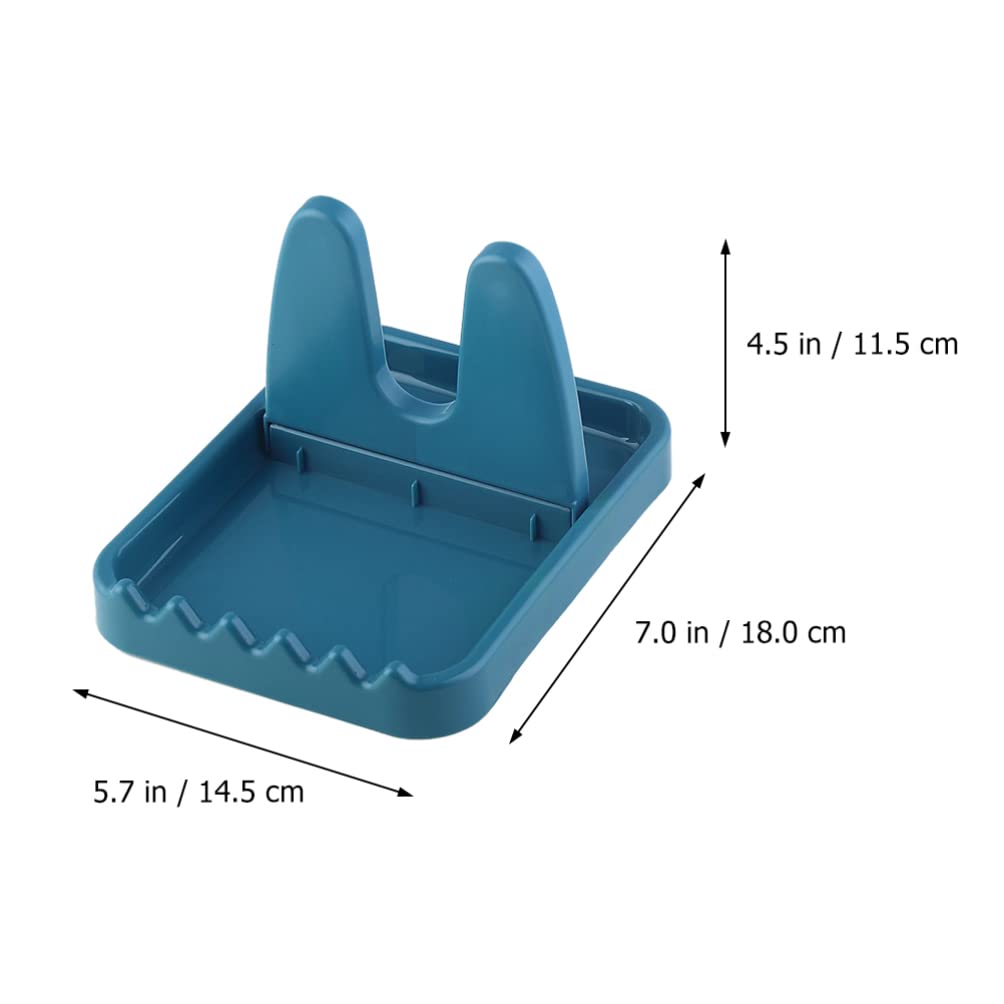 3-Piece Foldable Pot Lid Rack & Utensil Holder - Space-Saving Kitchen Organizer for Pots, Pans & Cooking Spoons - Perfect for Stovetop, Countertop & Cabinet Storage