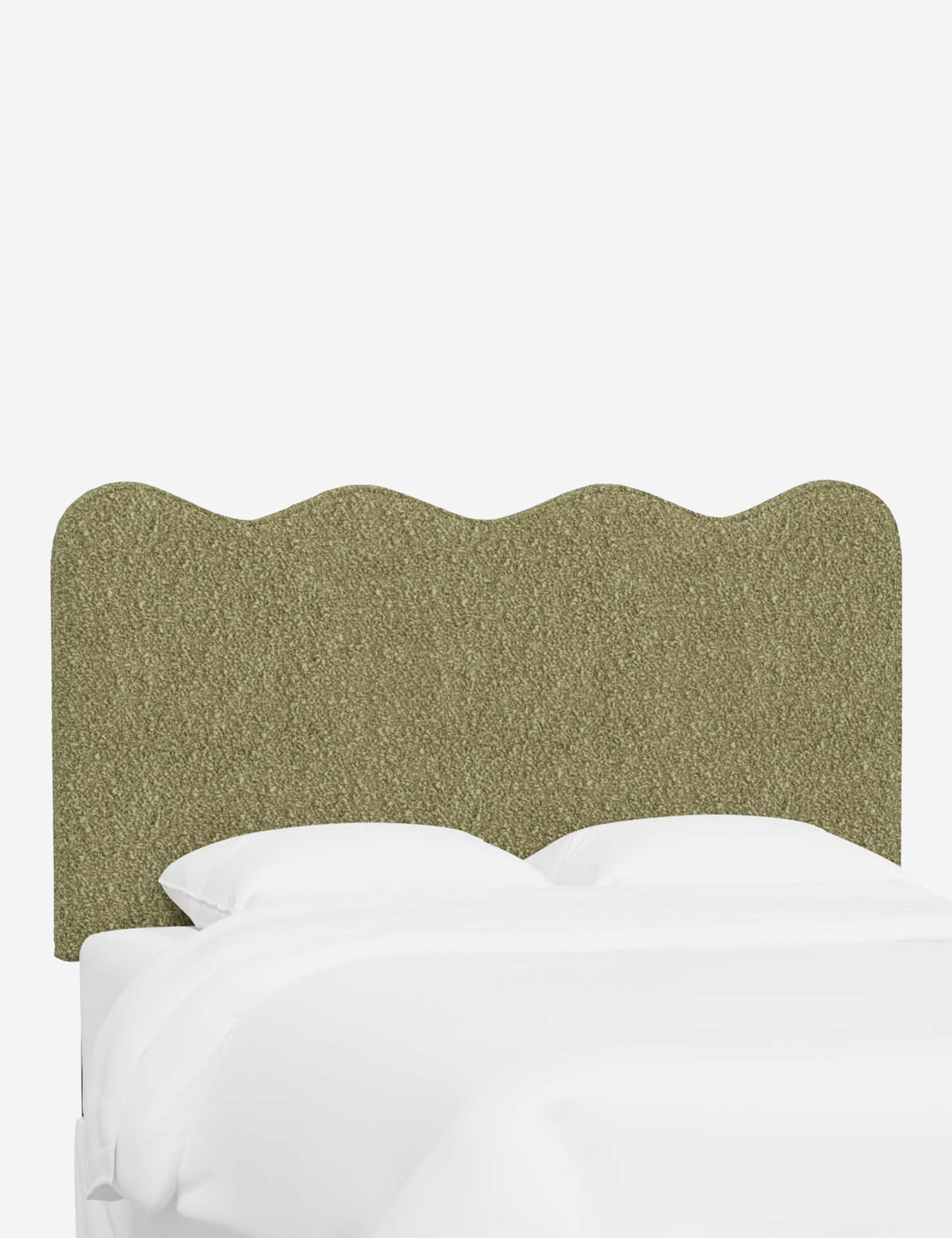 Stylish Clementine Upholstered Headboard - Queen Size Bed Frame Accent for Modern Bedroom Decor | Perfect for Master Bedroom, Guest Room & Dorm