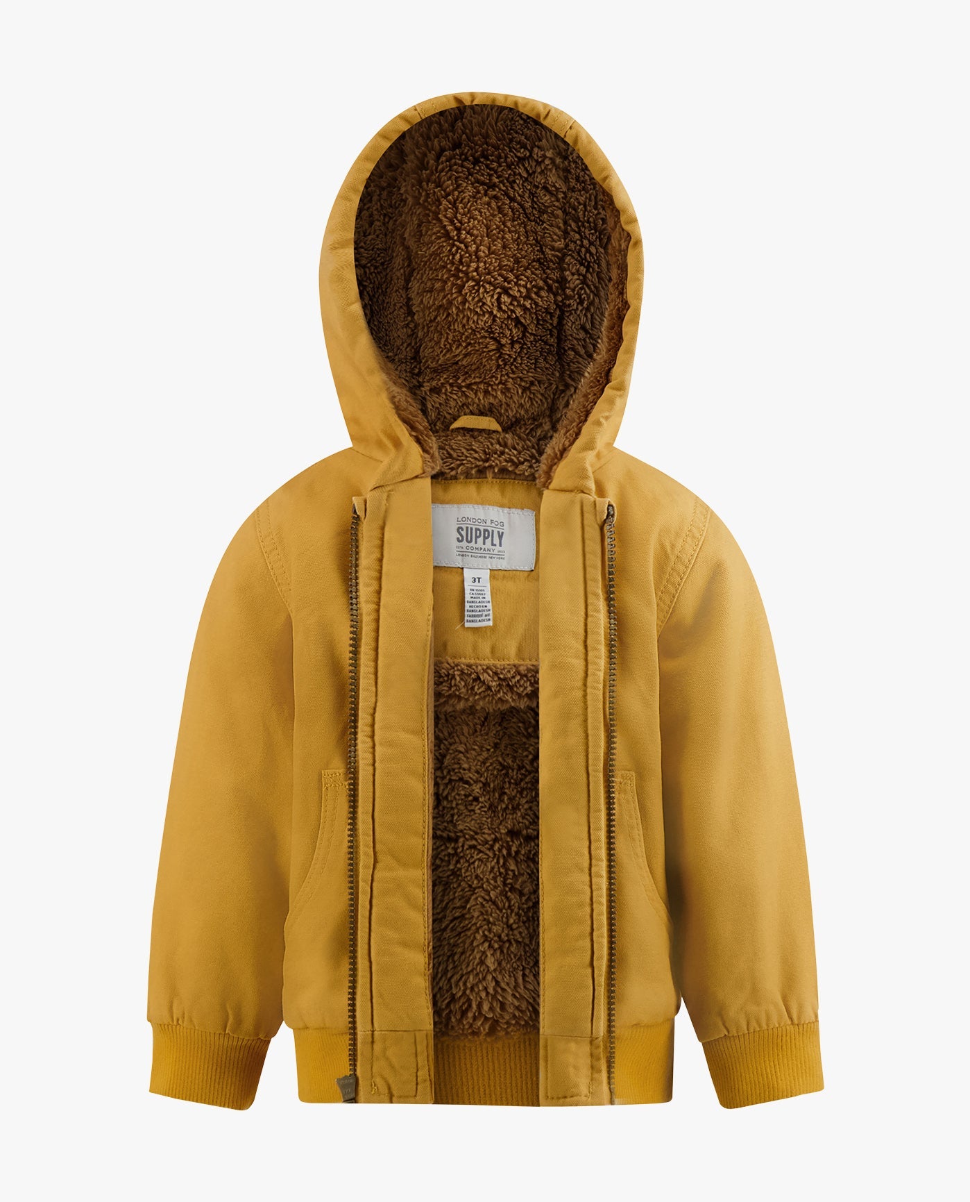 Toddler Boys Zip Front Hooded Bomber Jacket - Warm & Stylish Outerwear for Kids - Perfect for Playdates, School & Outdoor Adventures