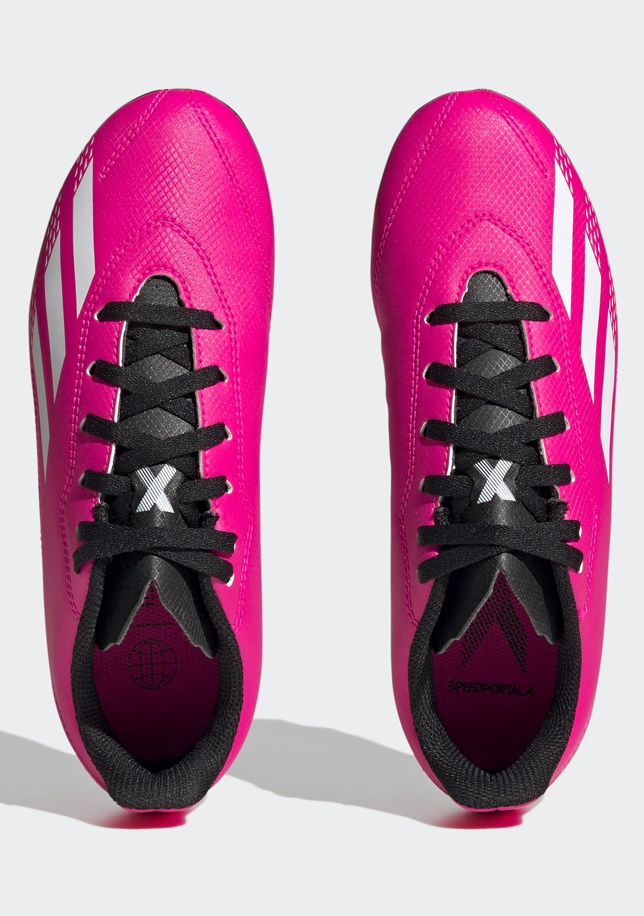 Adidas Junior X Speedportal.4 FxG Soccer Cleats for Kids - Lightweight Football Shoes for Youth Players, Perfect for Training & Matches on Turf or Grass Fields
