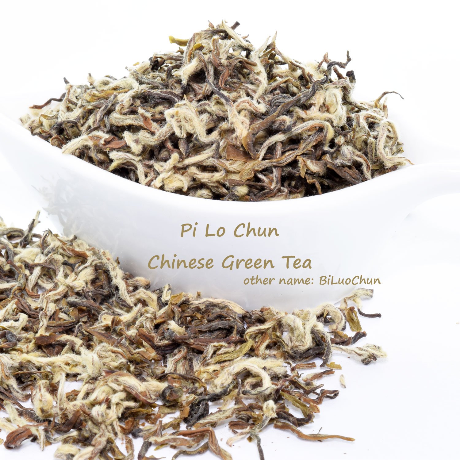 Premium T7 Pi Lo Chun Green Tea - 16oz Loose Leaf Tea | Authentic Chinese Spring Tea for Relaxation, Meditation & Daily Wellness