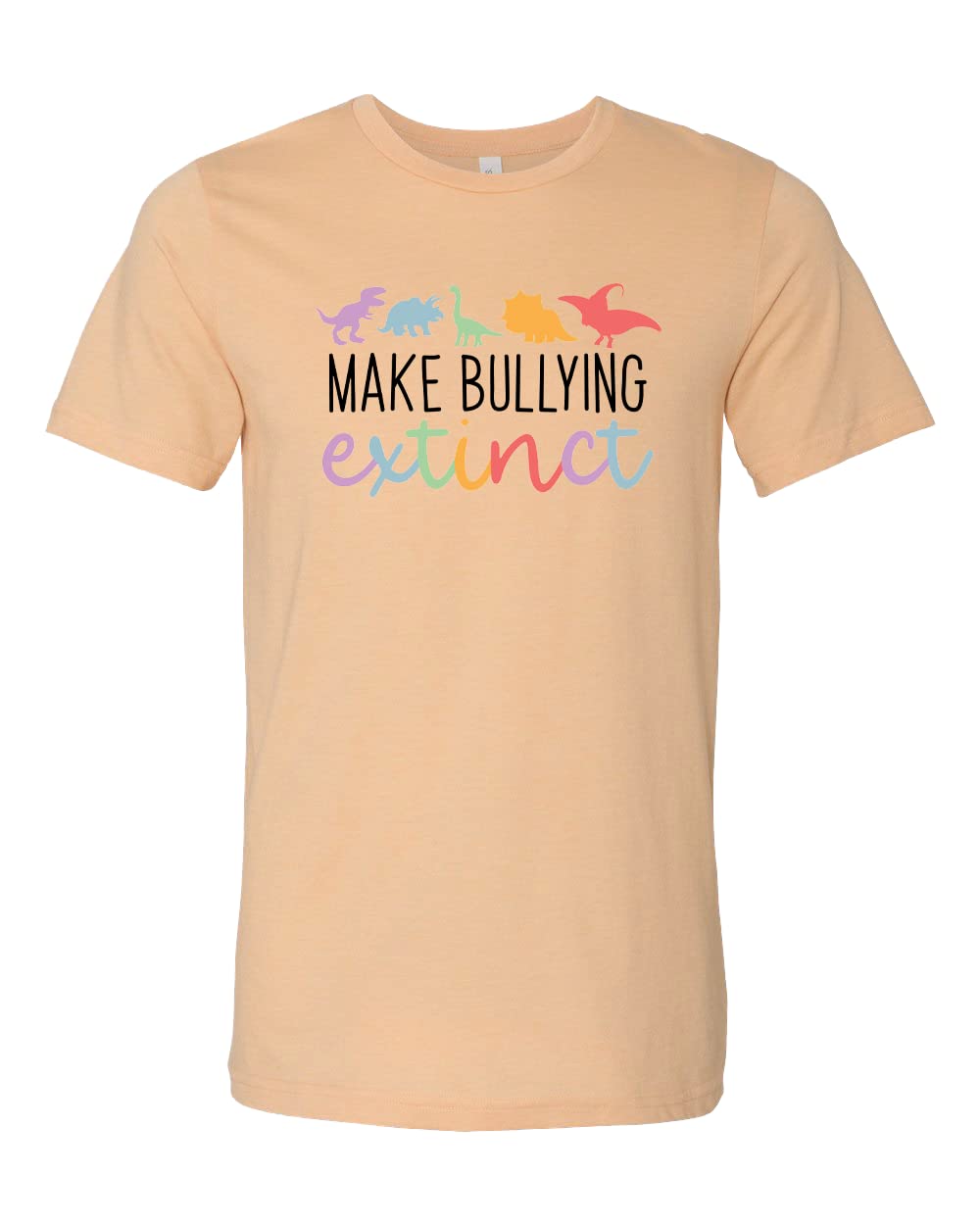 Anti-Bullying LGBTQ Dinosaur Shirt - Stop Bullying Tee for Pride, Funny Lesbian & Gay Apparel - Perfect for Pride Parades, School Events & LGBTQ Ally Support