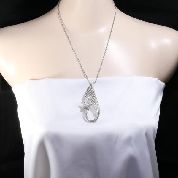 18K White Gold 2.03 Carat Diamond Convertible Necklace & Brooch - Elegant Jewelry for Weddings, Anniversaries and Special Occasions