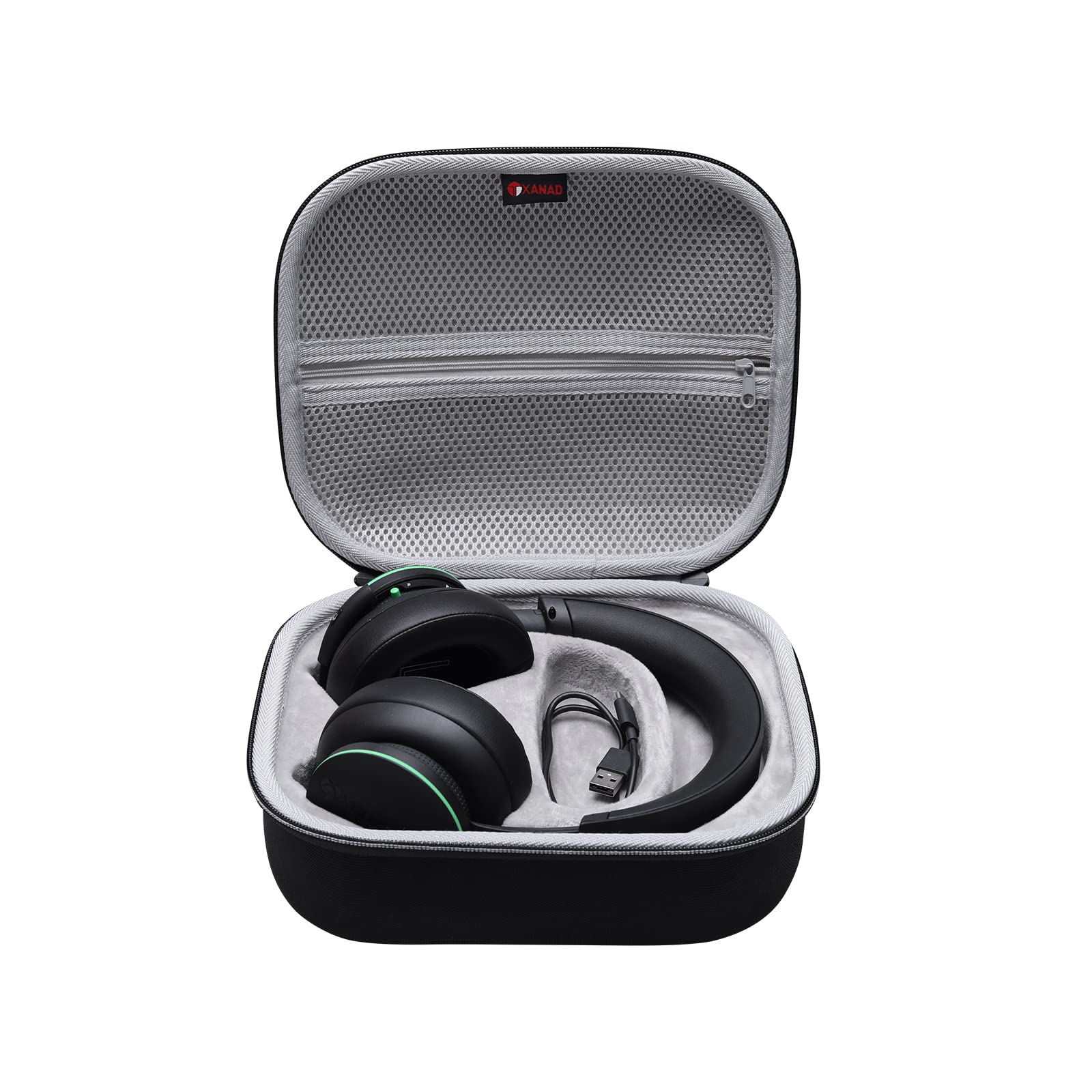 XANAD Protective Hard Case for Xbox Wireless Headset & Sony Pulse PS5 3D Headset - Travel Storage Bag for Gaming Accessories | Perfect for Travel, Home Organization & Headset Protection