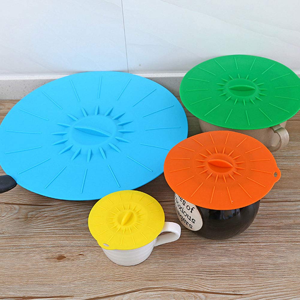 Reusable Microwave Cover - Heat-Resistant Food Grade Bowl Cover for Oven, Stovetop, Freezer & Fridge | Perfect for Meal Prep, Leftovers & Food Storage