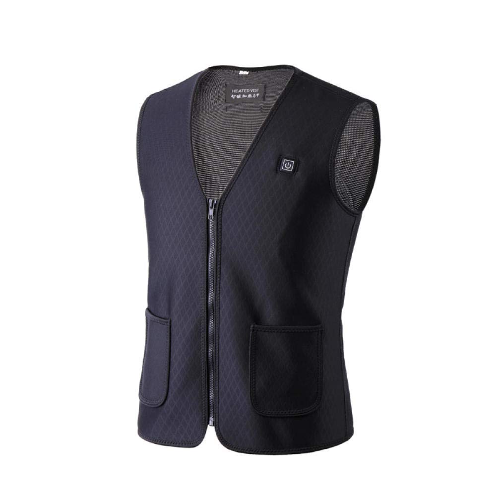MNSSRN Electric Heated Jacket for Men & Women - USB Charging Winter Heating Vest with Warm Technology - Ideal for Outdoor Activities, Fishing, and Cold Weather - XL Size (Power Bank Not Included)