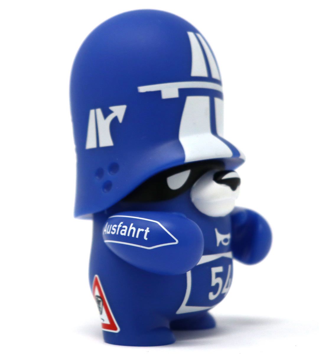 4 Teddy Troops 2.0 Series 02 Autobahn Trooper Plush Bear - Cute Collectible Stuffed Animal for Kids & Adults - Perfect for Gifts, Room Decor, and Teddy Bear Collections