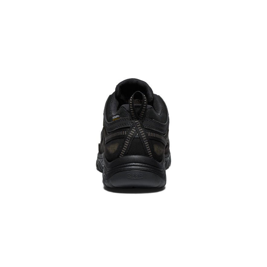 Men's Targhee IV Waterproof Hiking Shoes - Triple Black | Lightweight & Durable Outdoor Boots for Trail Running, Camping & Mountain Climbing