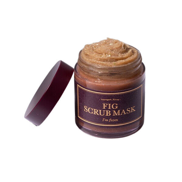 I'm From Fig Scrub Mask - Exfoliating Face Mask with Natural Fig Extract for Glowing Skin | Perfect for Daily Skincare Routine & Spa Night