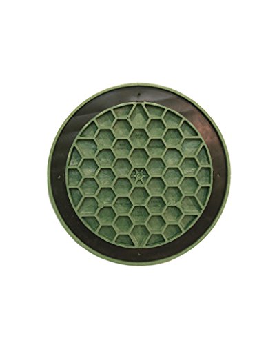 Jackel 18 Inch Green Septic Tank Riser Cover - Durable Wastewater System Access Lid for Easy Maintenance & Inspection