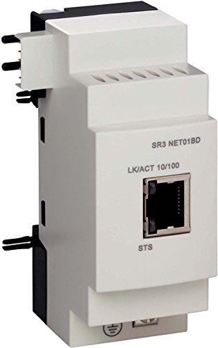 Zelio Logic Ethernet Module - Smart Relay Controller for Industrial Automation | Perfect for PLC Systems, HVAC, and Machinery Control