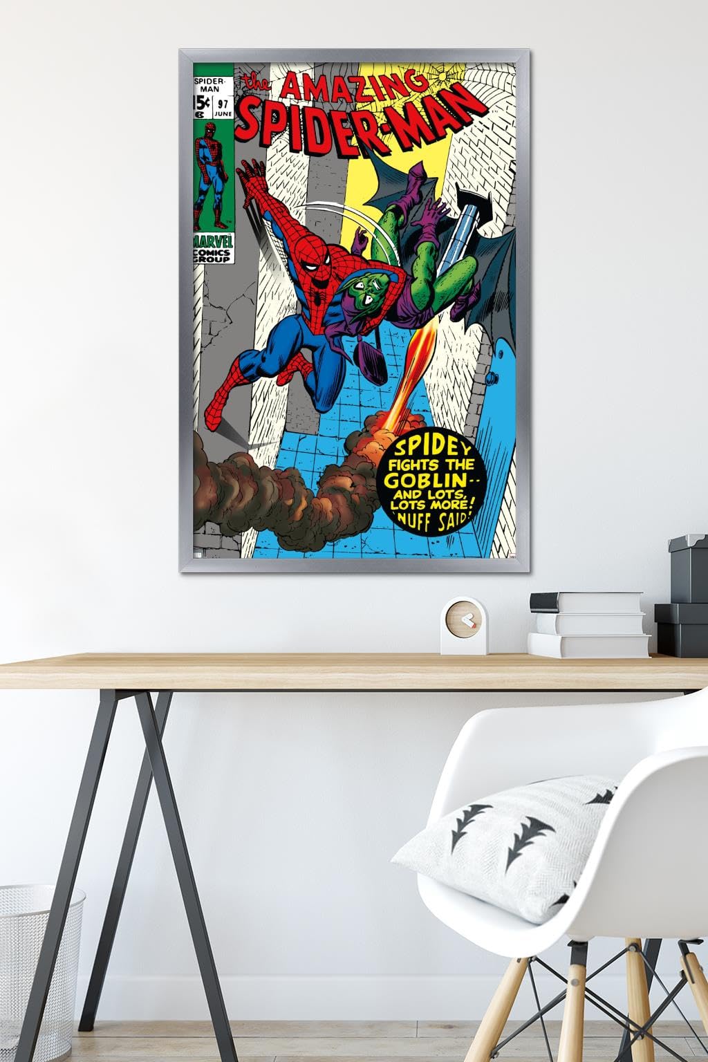 Trends International Marvel Comics Green Goblin - The Amazing Spider-Man #97 Wall Poster, 34