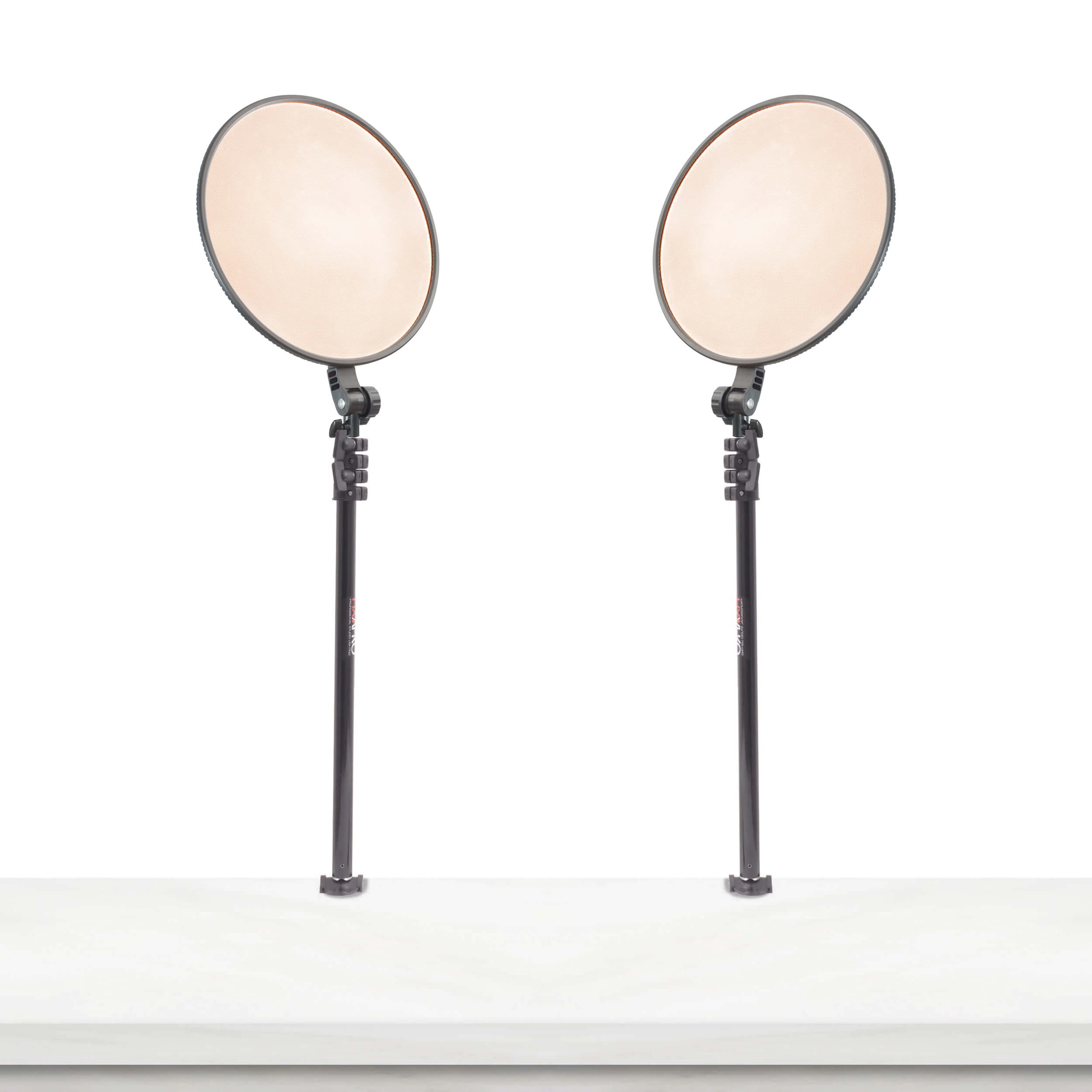 GLOWPAD 450D 75W Twin LED Panel Light - Professional Photography Lighting Kit for Studio, Portrait, Product Shooting & Table Stand Setup