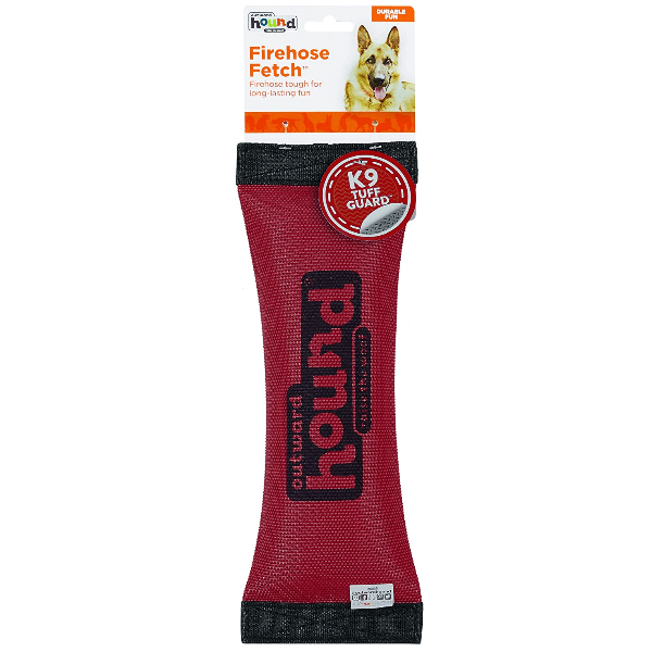 Outward Hound Fire Hose Fetch Dog Toy - Durable Chew-Resistant Dog Toy for Large Breeds - Perfect for Outdoor Play, Fetch Games & Training Sessions