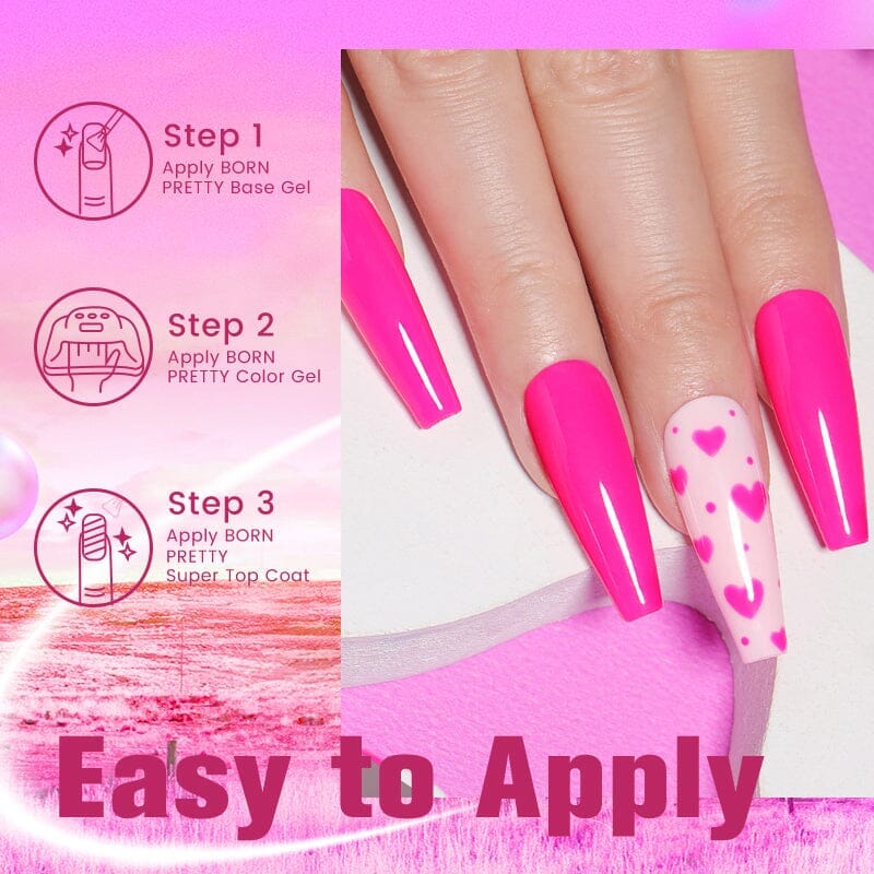 10ml Long Lasting Color Gel Polish - CG074, UV LED Nail Polish for Salon & Home Manicure, High Gloss & Chip Resistant - Perfect for Nail Art & DIY Nail Designs