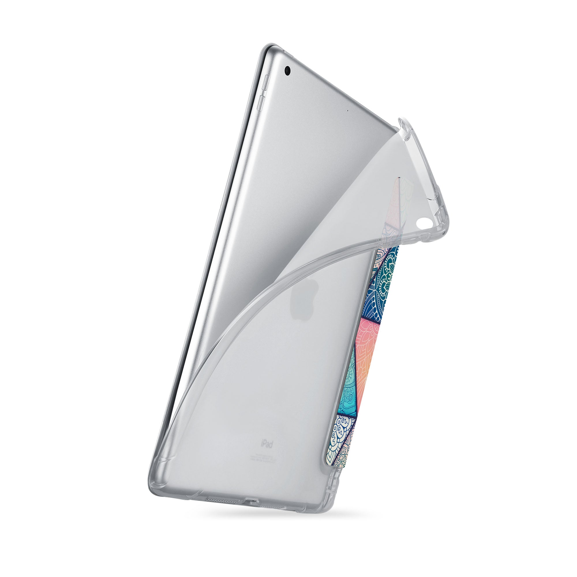 Stylish Aztec Tribal See-Through Case for iPad - Perfect for Travel, Work & School | Durable Protective Cover