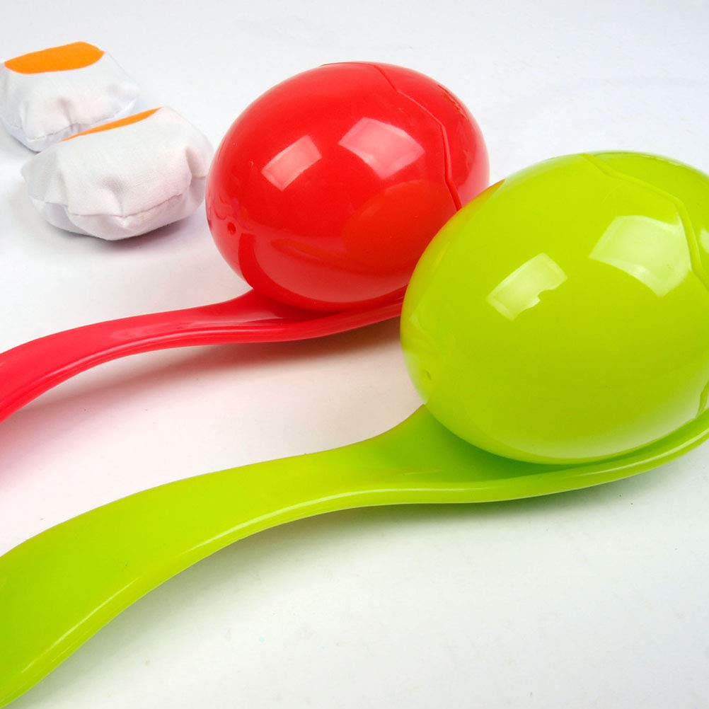 NUOBESTY 8-Piece Kids Balance Toy Set - Educational Stacking Eggs, Spoon & Shell Toys for Indoor/Outdoor Play - Easter Egg Balance Game for Toddlers & Preschoolers - Perfect for Birthday Gifts, Classroom Activities & Motor Skill Development