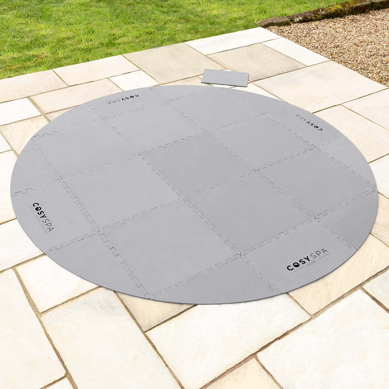 Premium Hot Tub Floor Protector Mat - 1/2