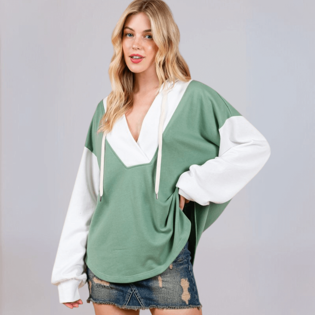 Stylish Color Block Hoodie for Men & Women | Made in USA | Perfect for Casual Wear, Gym & Outdoor Activities