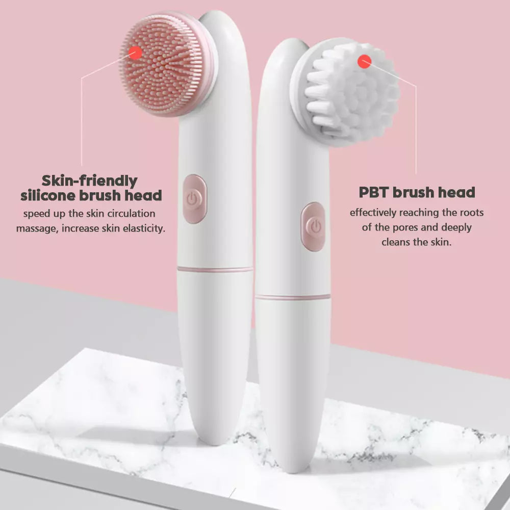 Best Electric Face Cleansing Brush for Deep Pore Cleansing - Waterproof & Rechargeable Skin Care Tool for Acne, Blackheads & Makeup Removal - Perfect for Daily Skincare Routine & Travel