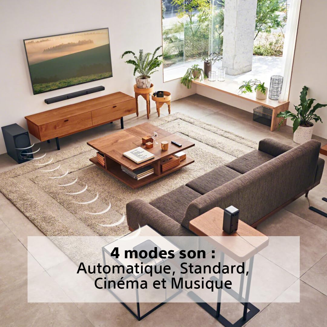Sony HT-S40R 5.1ch Wireless Soundbar Home Theater System with Satellite Speakers - Dolby Audio, Bluetooth, HDMI ARC - Perfect for Movies, Gaming & Music (Black)