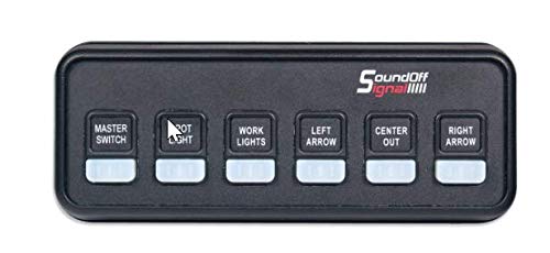 SoundOff Signal INTELLIswitch990 Programmable Digital Switch Box - Heavy Duty Vehicle Control System for Trucks, RVs & Emergency Vehicles - Perfect for Lighting, Sirens & Accessory Management
