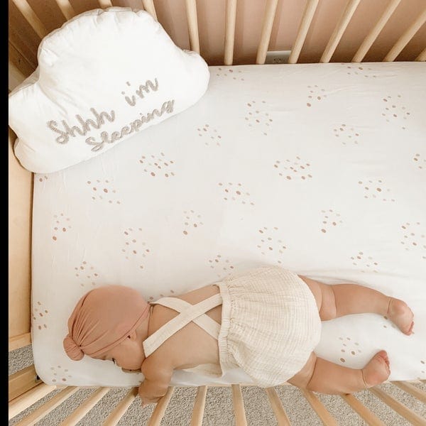 Elys & Co Soft Organic Cotton Crib Sheet - Single Pack for Baby Crib & Bassinet - Perfect for Nursery, Daycare & Travel