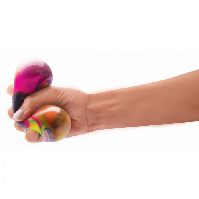 Premium IS Gift Marble Stress Ball - 7cm Hand Therapy Squeeze Ball for Office, Home & Anxiety Relief - Durable Marble Design for Stress Management & Focus Enhancement