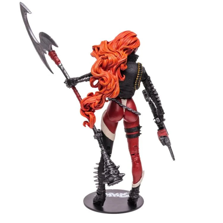 Spawn's Universe She Spawn Deluxe 7-Inch Action Figure - Collectible Comic Book Character Toy for Display & Play - Perfect for Superhero Fans & Collectors