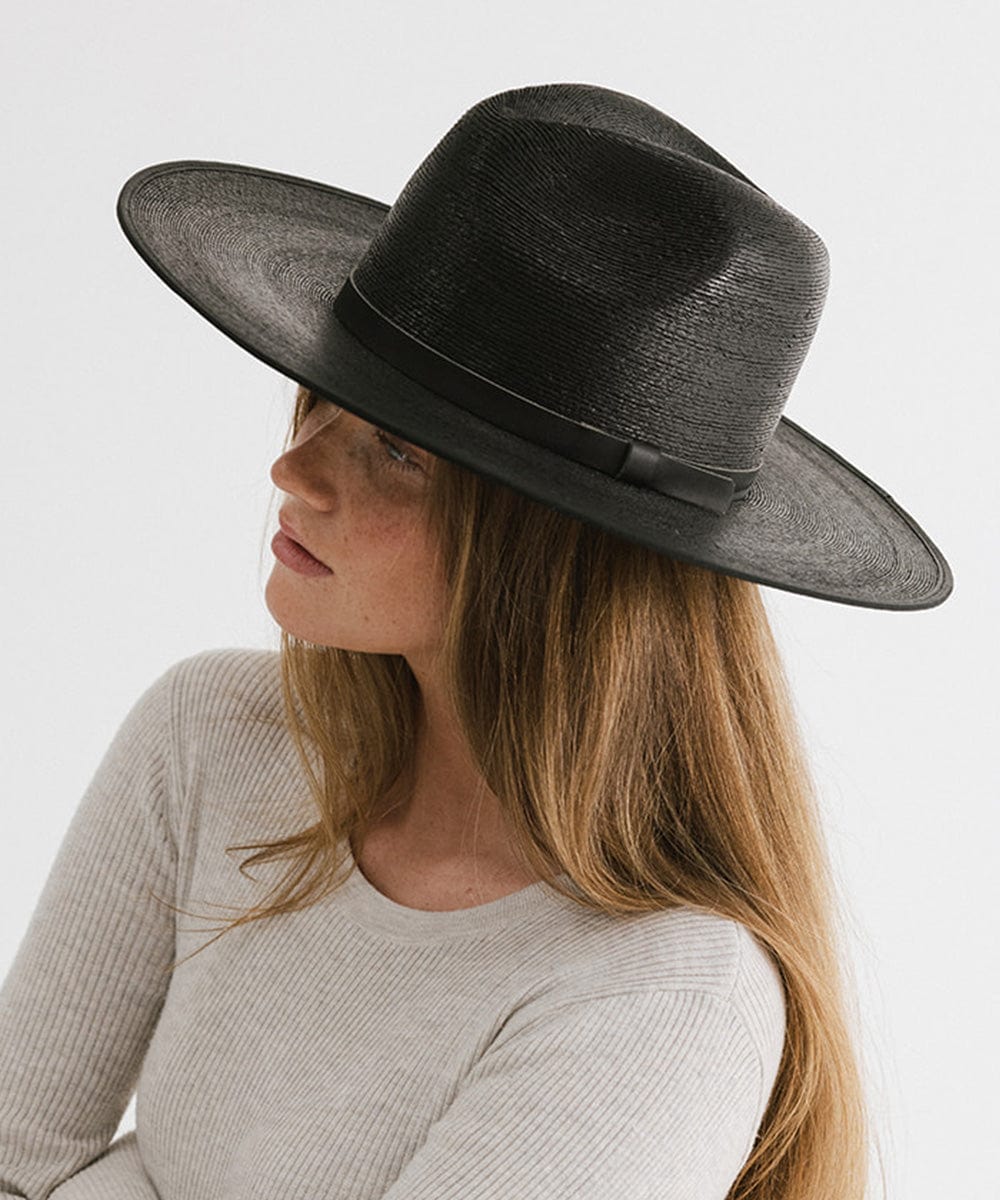 Stylish Blake Wide Brim Fedora Straw Hat for Women - Summer Beach Sun Hat with UPF Protection - Perfect for Vacations, Outdoor Activities & Fashion Accessories