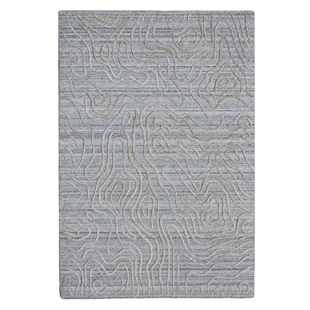 Handwoven Aria Area Rug - Soft Boho Chic Design for Living Room, Bedroom, or Nursery Decor | Eco-Friendly Natural Fiber Floor Mat