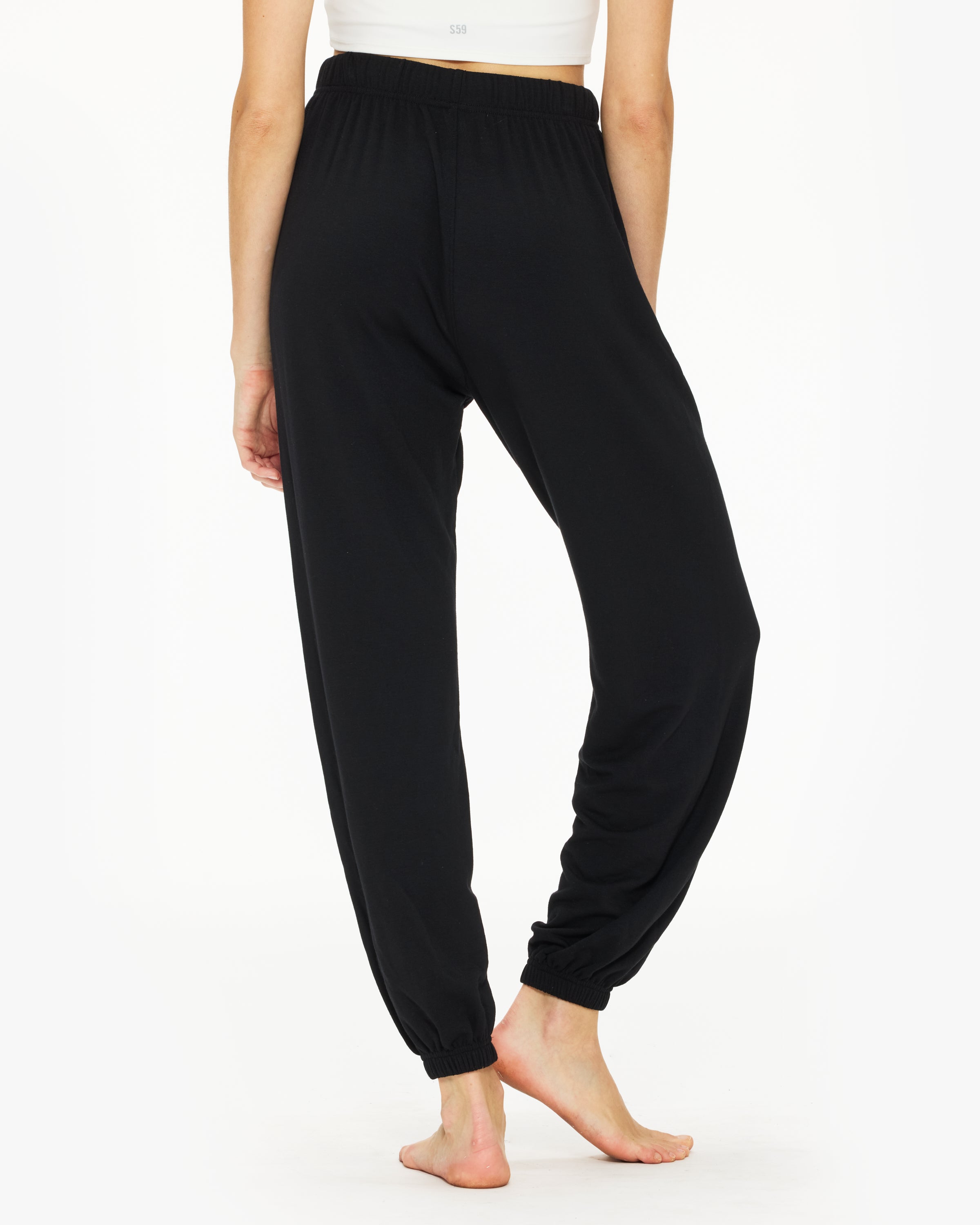 Splits59 Andie Oversized Fleece Sweatpants for Women - Cozy Winter Lounge Pants for Home, Yoga & Travel