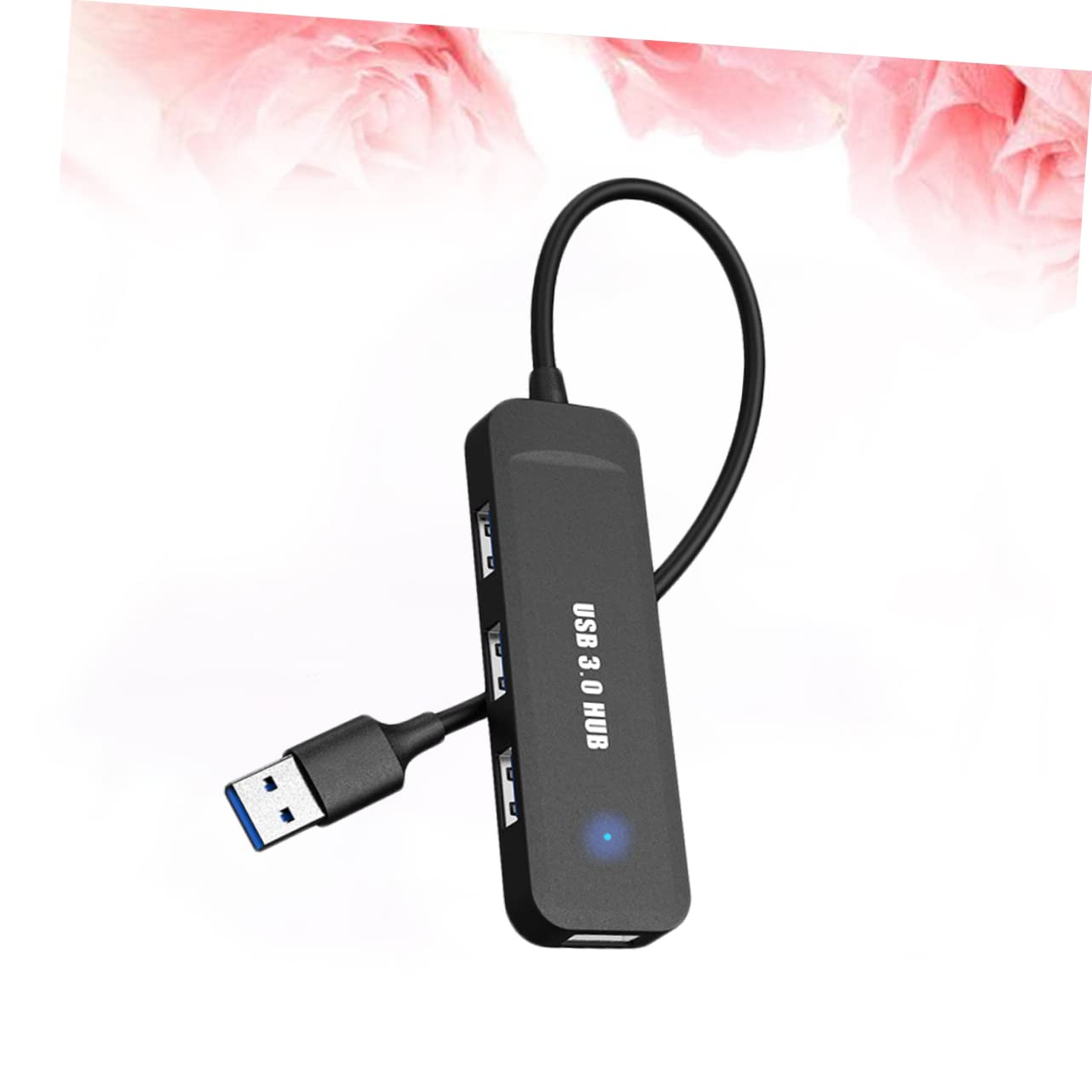 OSALADI 4-Port USB Hub 3-Pack - USB Splitter, USB Extender & USB Adapter for Laptop, PC, Mac - Expand Connectivity for Keyboard, Mouse, Flash Drive | Home Office & Gaming Setup Accessories