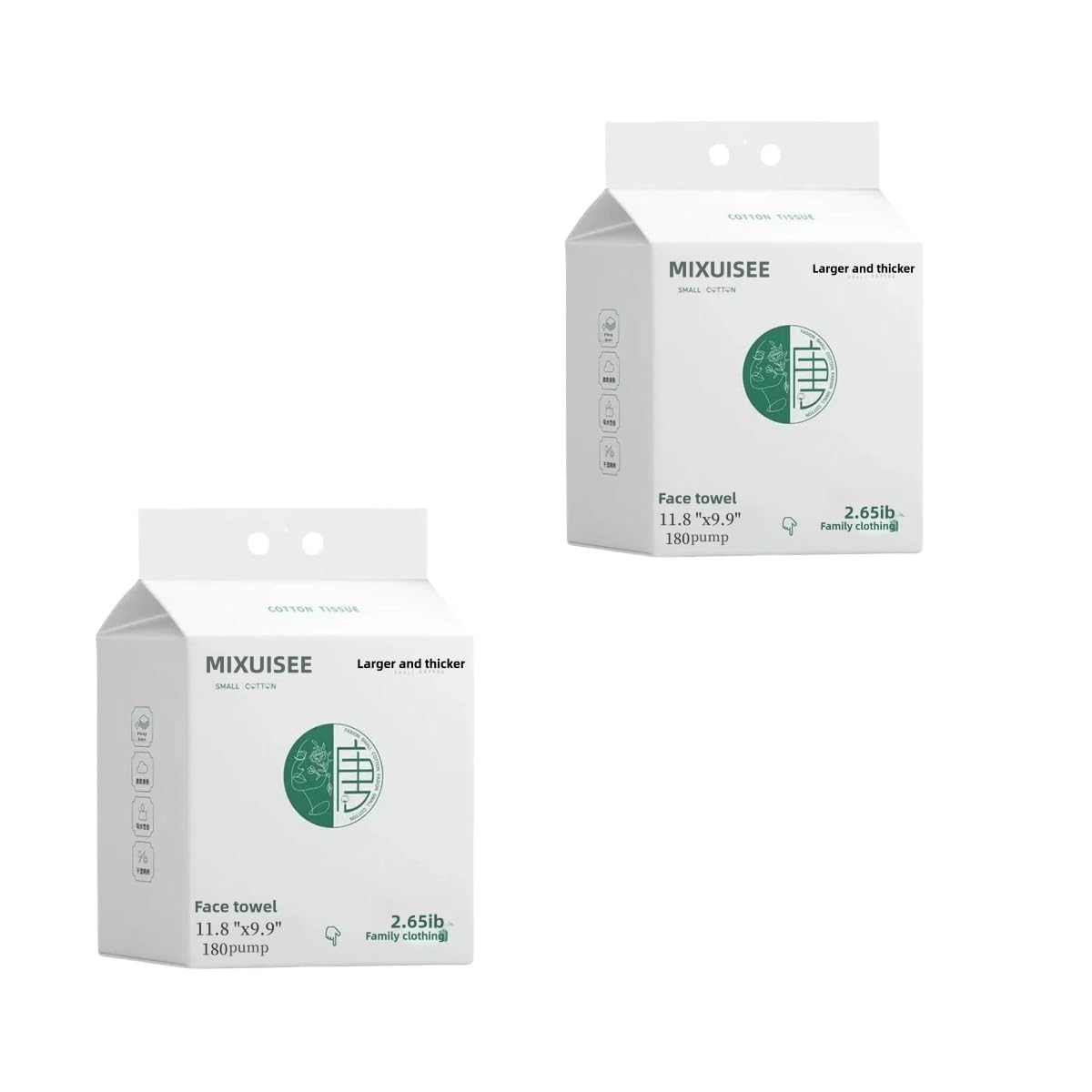 Premium Disposable Face Towels 11.8