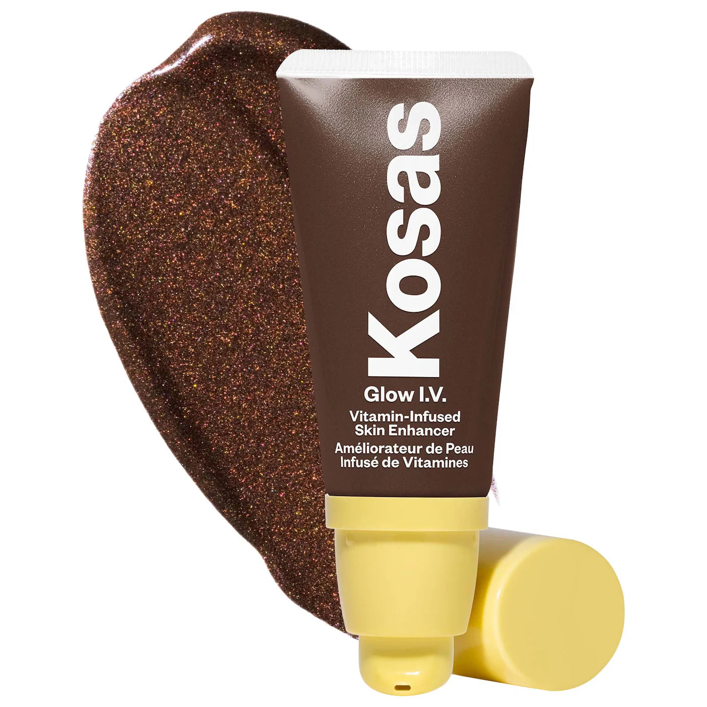 Kosas Glow I.V. Vitamin Infused Skin Illuminating Enhancer - 30ml | Hydrating Face Serum with Vitamin Infusion for Radiant Glow | Perfect for Daily Skincare Routine & Makeup Prep