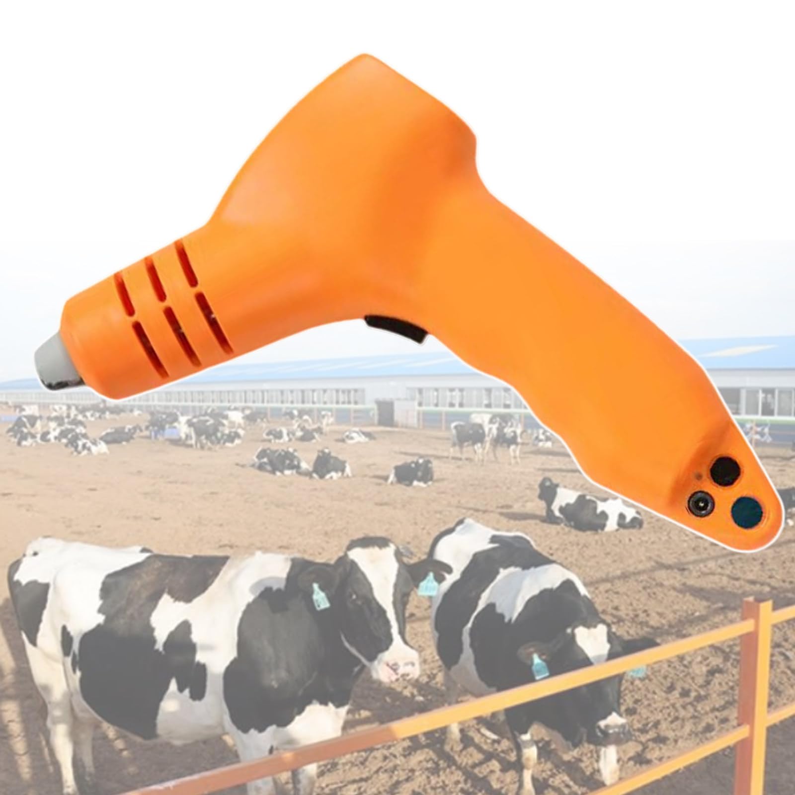 Electric Dehorner for Cattle & Sheep - 900°C 4S Fast Heating, 250+ Uses, 8S Corner Cutting - Painless Dehorning Tool for Goats & Livestock - Perfect for Farm Animal Care and Veterinary Use