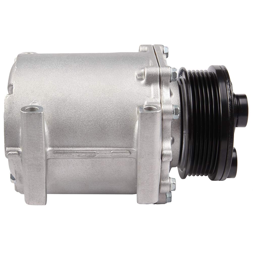 Mitsubishi AC Compressor with Clutch - Compatible with Endeavor 3.8L (2004-2011), Eclipse 3.8L (2006-2012) & Galant 3.8L (2005-2009) - Replacement Auto Part for Cooling System Repair | Perfect for Summer Driving & Long Road Trips